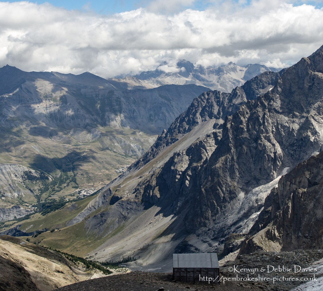 Glacier Du Vallon, La Grave in Provence-Alpes-Cote-d'Azur, France. Taken in 2003 with a Nikon D1X